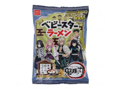 Oyatsu Demon Slayer Collab Baby Star Udon Ramen Snacks 48g JAP