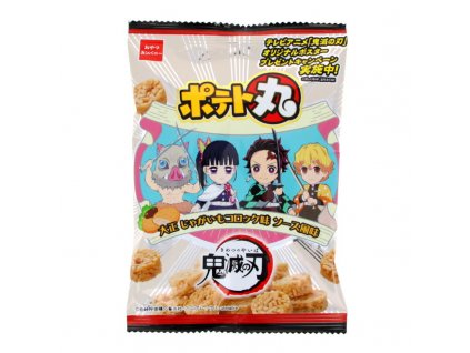 Oyatsu Demon Slayer Collab Potato Maru Salty Potato Snacks 37g JAP