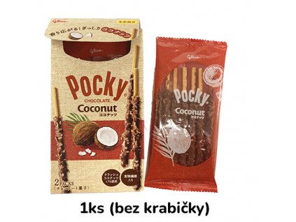 Glico Pocky Chocolate Coconut 1ks 22,1g JAP