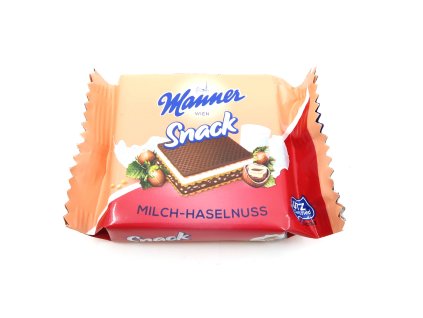 Manner oplatka mléčná s lískovými ořechy, 25g