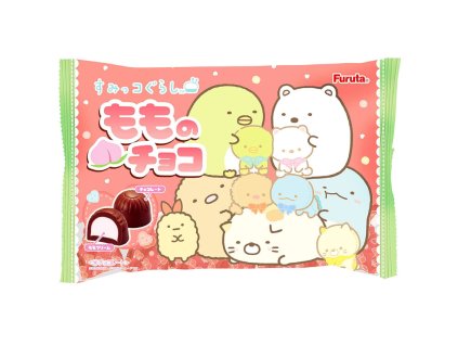 chocolates peach flavour sumikko gurashi x furuta