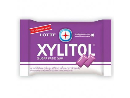 Lotte Xylitol Blueberry Mint Flavor Gum 11.6g THA