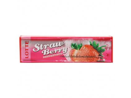 Lotte Strawberry Gum 13.5g THA