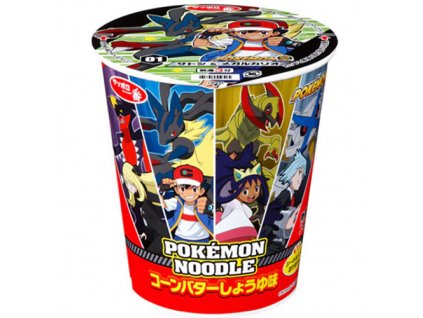 Po Expiraci Pokemon Noodle Masters Tournament Corn Butter Shoyu Ramen 66g JAP