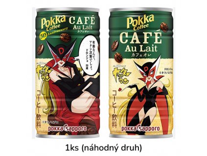 Pokka Cafe Au Lait Tatsunoko Collab 190ml JAP