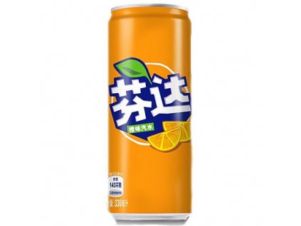 Fanta Orange 330ml CHN