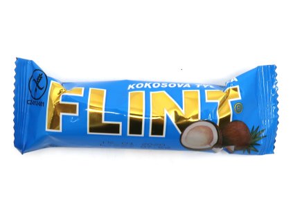 Flint kokosová tyčinka tmavá 50g