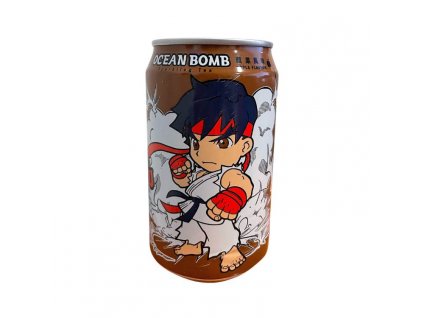 Ocean Bomb Street Fighter Ryu Limonáda Jablko 330ml TWN
