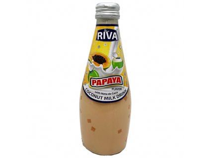 Riva Coconut Milk s Nata De Coco Papaya 290ml THA