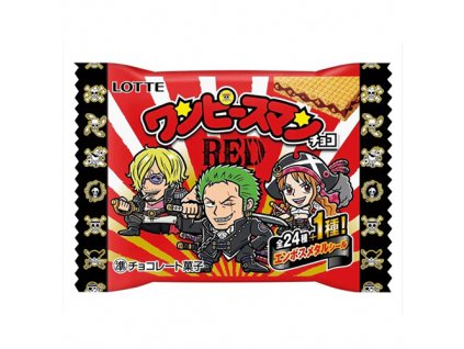 Lotte One Piece Red Edition Wafer 28,3g JAP