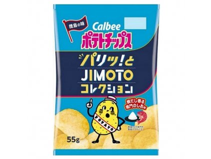 Calbee Jimoto Sea Bream Potato Chips 55g JAP