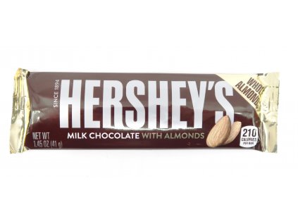 Hershey's Milk Chocolate with Almond 41g USA