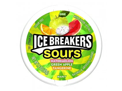 Ice Breakers Sour green
