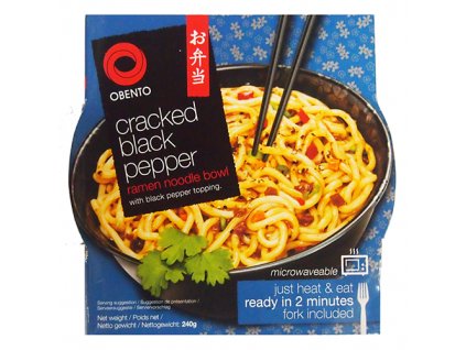 Obento Crack Black Pepper 240g CHN