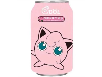 Po expiraci QDol Pokemon Jiqqlypuff Sparkling Peach Drink 330ml CHN