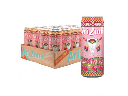 Arizona Kiwi 'n' Strawberry Carton 24x680ml USA