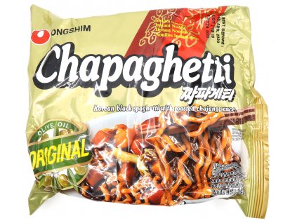 Chapaghetti Korejské Špageti s Černou Fazolí 140g KOR