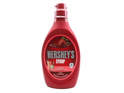 Po Expiraci Hershey's Syrup Strawberry 623g USA