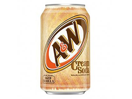 A&W Root Beer Cream Soda 355ml USA