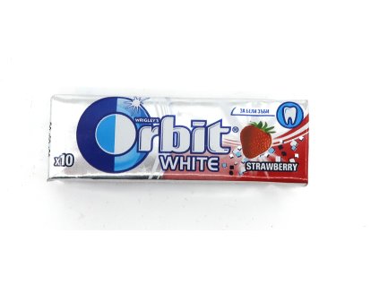 Orbit White dráže 14g Strawberry Limitovaná Edice