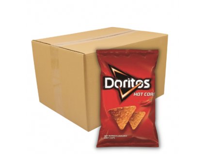 Doritos Hot Corn Flavoured Carton 12x100g EU