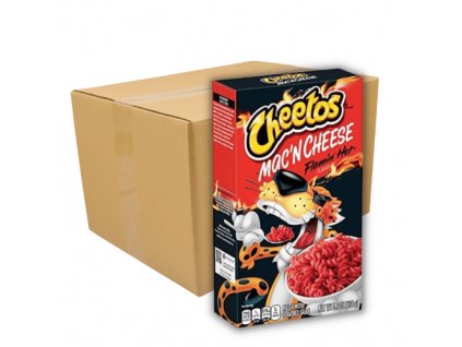 Cheetos Mac'n'cheese Instantní Těstoviny Flamin' Hot Box Carton 12x160g USA