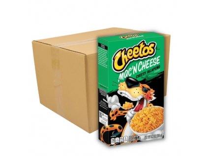 Cheetos Mac'n'cheese Instantní Těstoviny Cheesy Jalapeňo Carton 12x164g USA