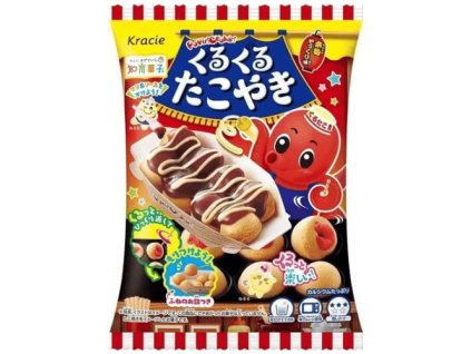 Kracie DIY Set Kracie Poppin' Cookin Kuru-Kuru Takoyaki 15g JAP