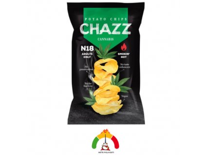 Chazz Chips s Příchutí Konopí a Jalapeño 90g LIT