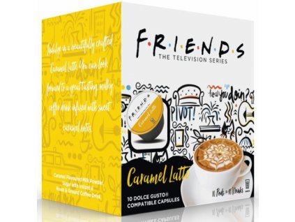 Cafféluxe Dolce Gusto FRIENDS Caramel Latte Balení 110g (10x11g) IT