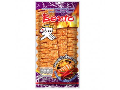 Bento Sušený Mix Mořských plodů Snack Roasted Chilli 20g THA