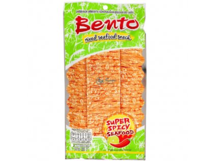 Bento Sušený Mix Mořských plodů Snack Super Spicy Seafood 20g THA