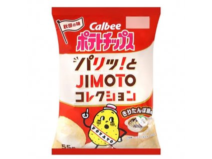 Calbee Jimoto Kiritanpo Nabe Potato Chips 55g JAP