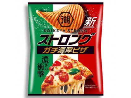 Koikeya Strong Potato Chips Gachi Nouku Pizza 53g JAP