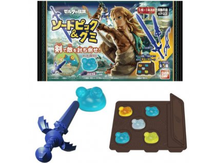 The Legend of Zelda Tears of The Kingdom Sword Pick Gummy 20g JAP