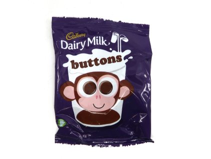Cadbury dairy milk buttons 14g UK