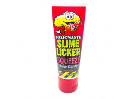 Toxic Waste Slime Licker Squeeze Sour Cherry Razz 70g PK