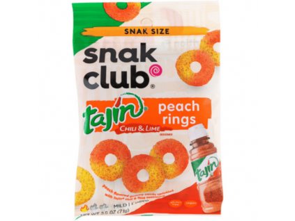 Snack Club Tajín peach Rings 71g USA