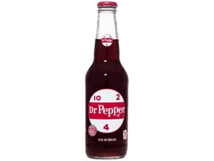 Dr. Pepper Real Sugar Glass 355ml USA