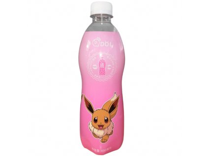 QDol Pokemon Eve Sparkling Peach Drink 490ml CHN