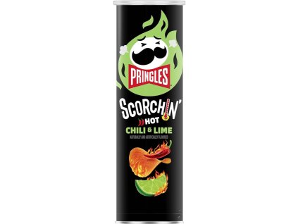 Pringles Scorchin Chili And Lime 158g USA