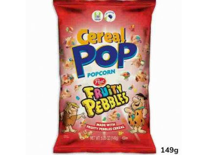 Cereal Pop Popcorn Fruity Pebbles 149g USA