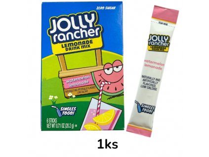Jolly Rancher Lemonade Drink Mix Watermelon Stick 3,5g USA (1)