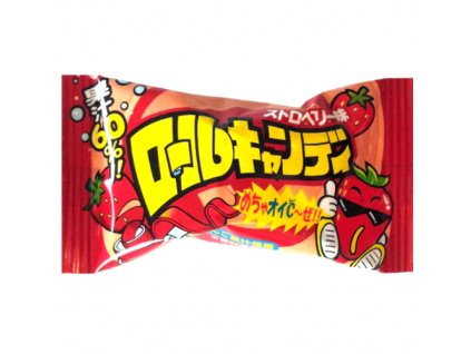 Yaokin Roll Candy Strawberry 20g JAP