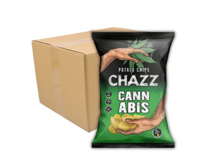Chazz Chips Cannabis Flavour Carton 16x130g LIT