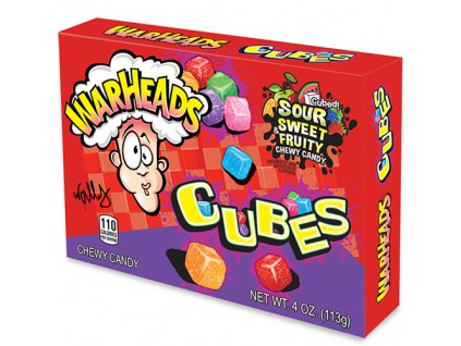 Warheads Cubes Chewy Candy 113g USA