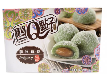 Mochi rýžové koláčky pandan a kokos - PEPIS.SHOP