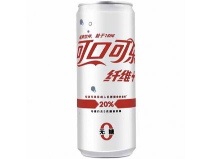 Akce 1 + 1 Coca Cola Fiber 330ml CHN
