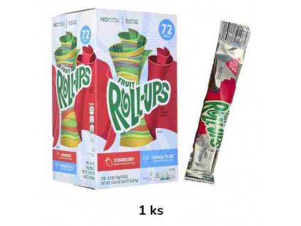 Fruit Roll Ups TikTok Roll Ups Mix Pack 72kus ( 36xStrawberry and 36xTropical Tie Dye) 1.02kg USA (5)