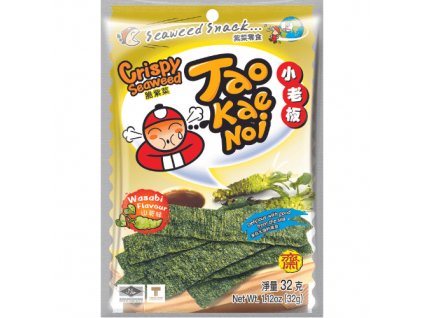 Tao Kae Noi Crispy Seaweed Wasabi Flavour 32g THA